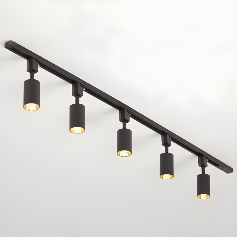 LED Track Lighting with Integrated LED and Adjustable Rail - Architectural Style