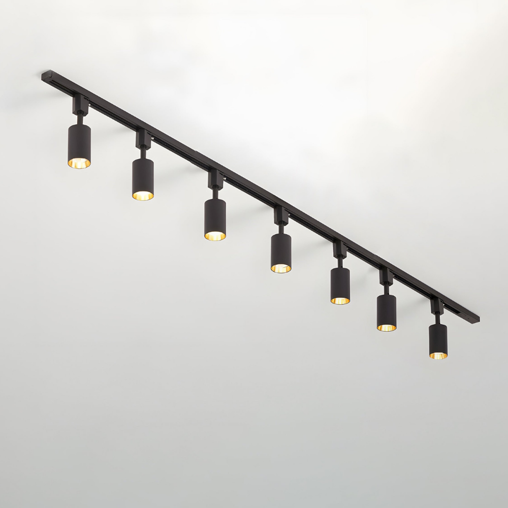 LED Track Lighting with Integrated LED and Adjustable Rail - Architectural Style