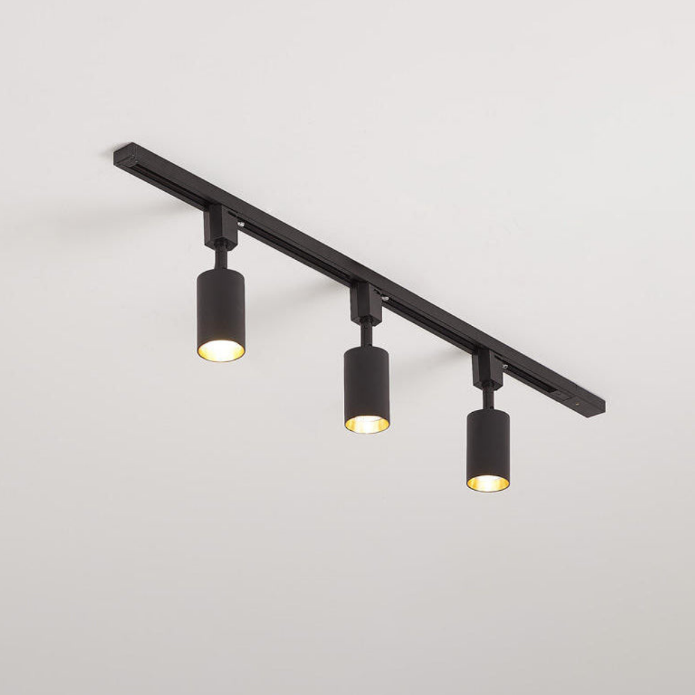 LED Track Lighting with Integrated LED and Adjustable Rail - Architectural Style