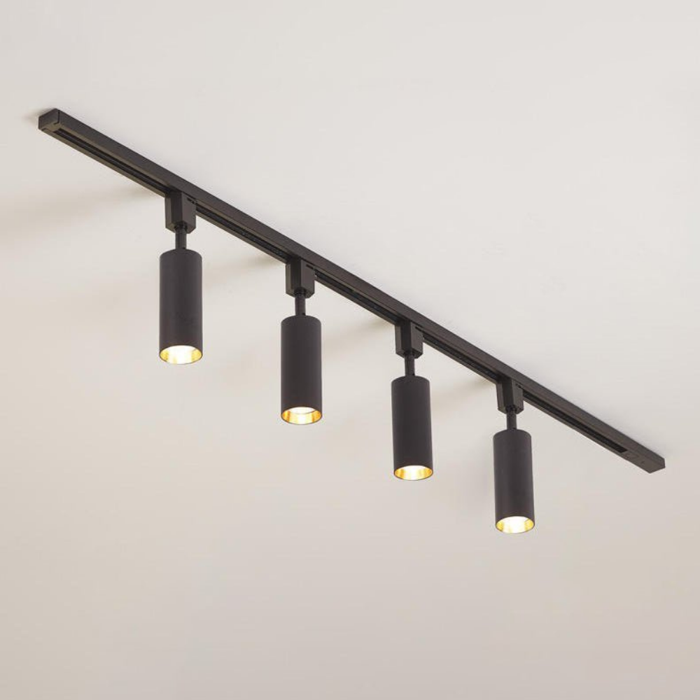 LED Track Lighting with Integrated LED and Adjustable Rail - Architectural Style