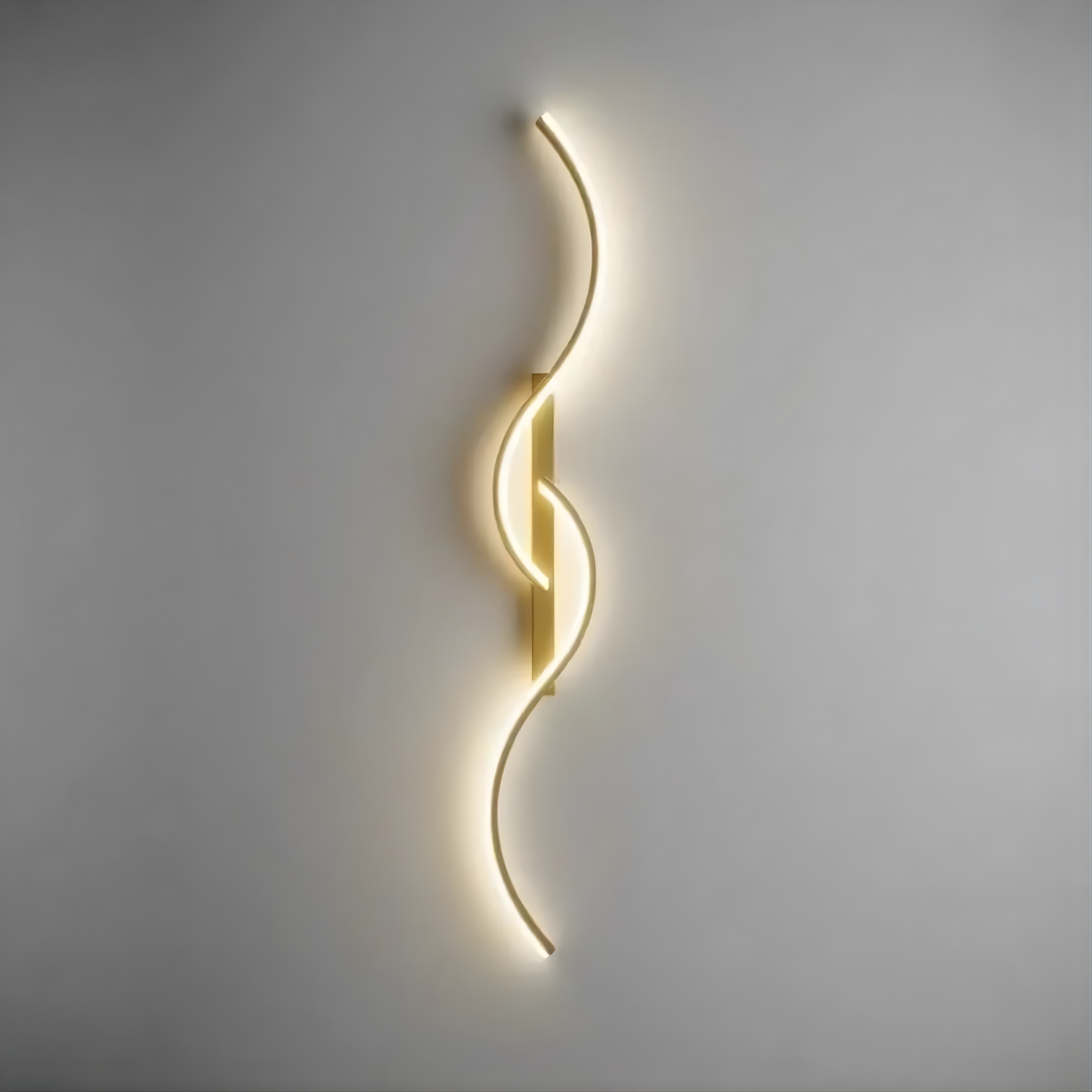 Minimalist Wavy Chic LED Wall Light