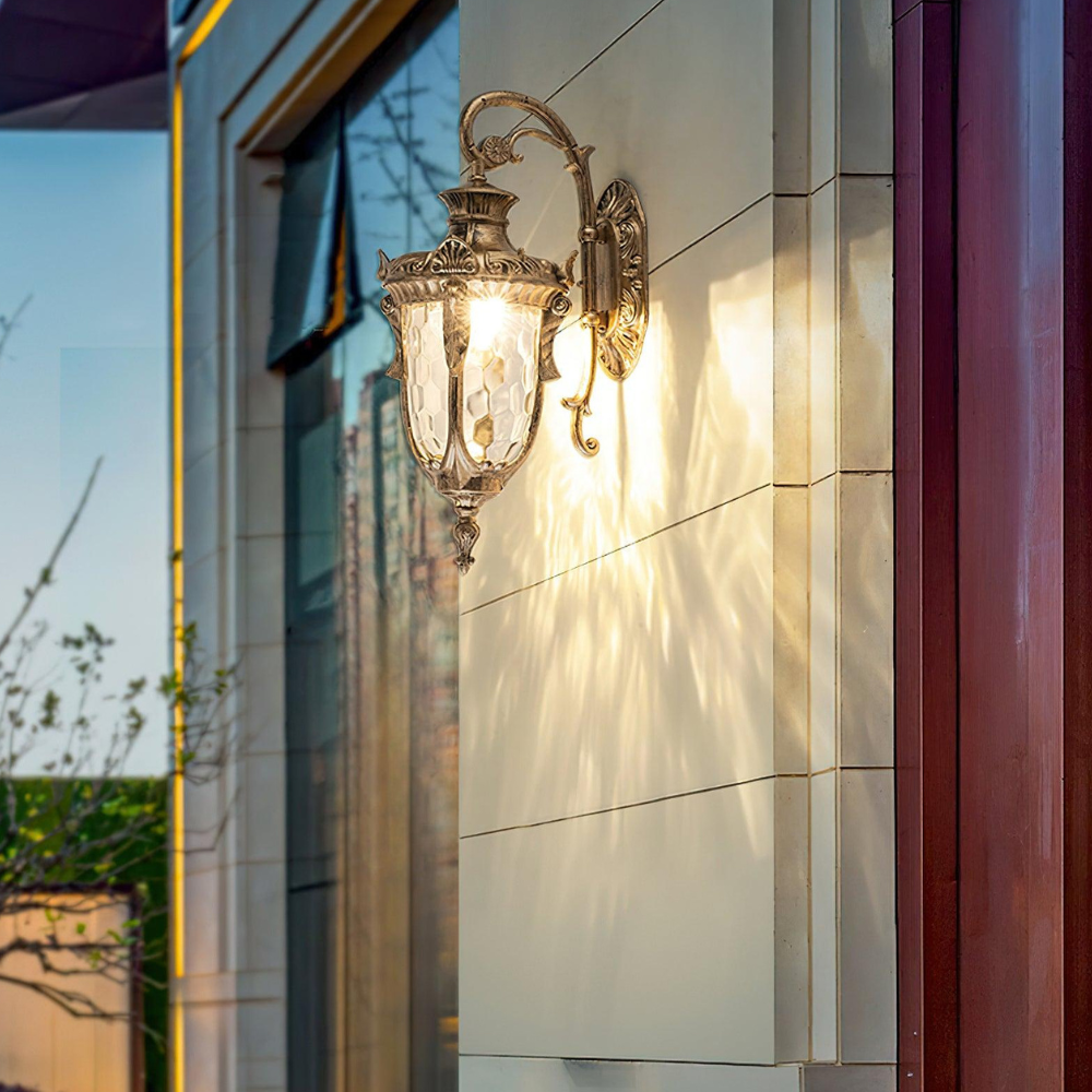 Entryway Light Fixtures for Patio Garage and Porch - Vintage European Design