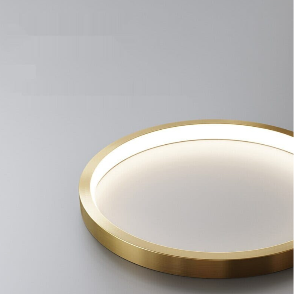 Asymmetrische Ring- und Kugel-Pendelleuchte – Modernes geometrisches Halo-Design
