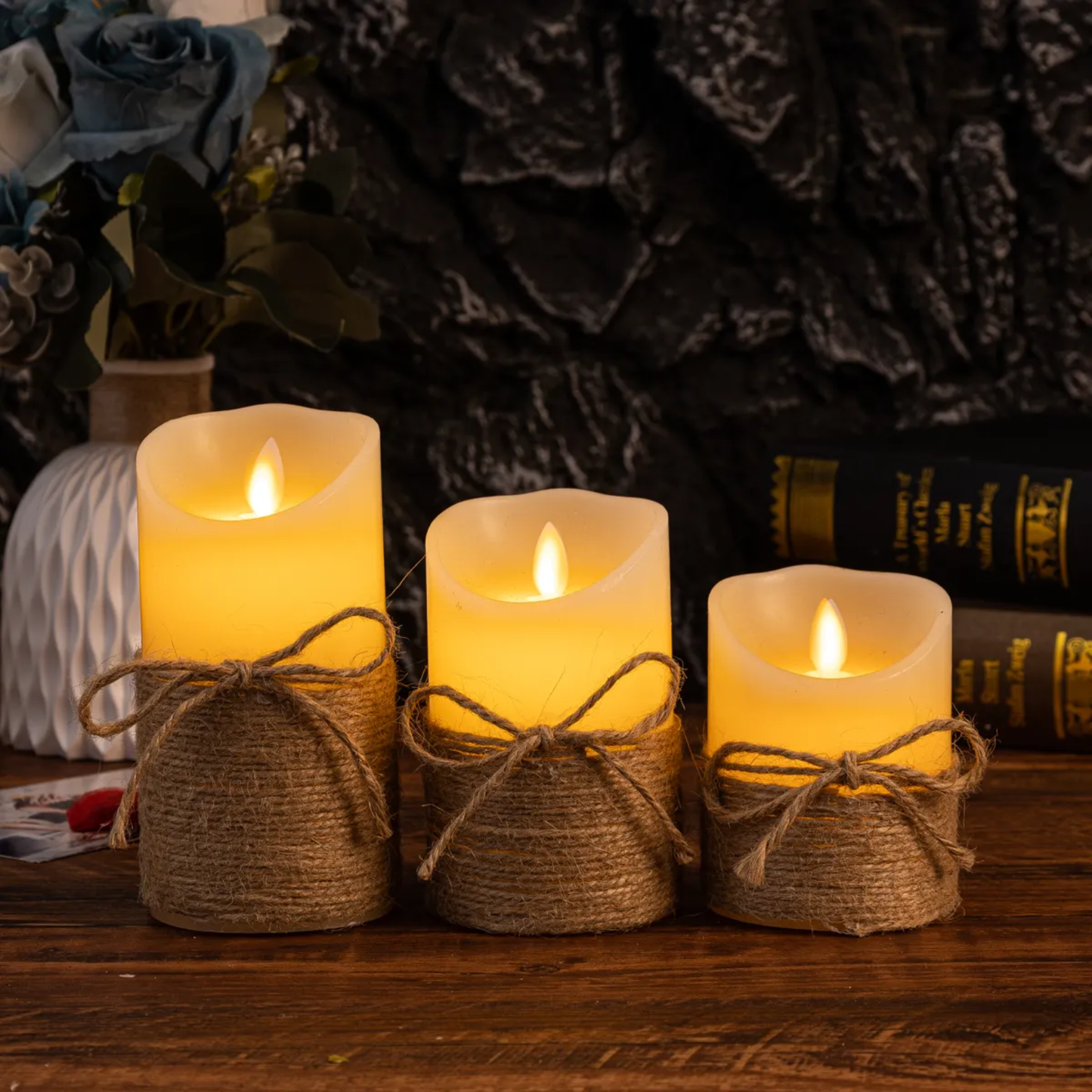 Flickering Flameless LED Decorative Candles