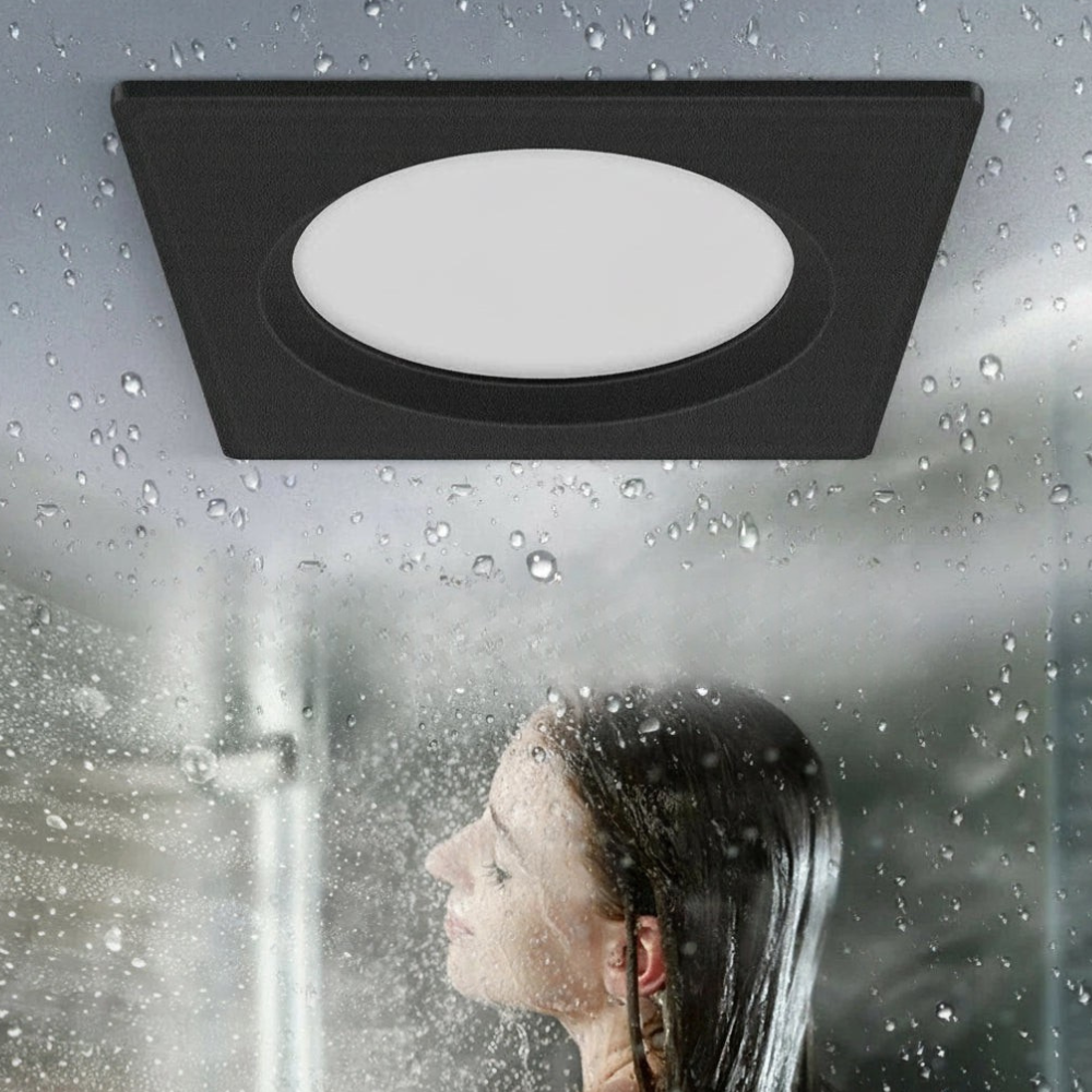 LED-Einbauleuchte mit 120-Grad-Weitwinkelstrahl für Küche und Bad