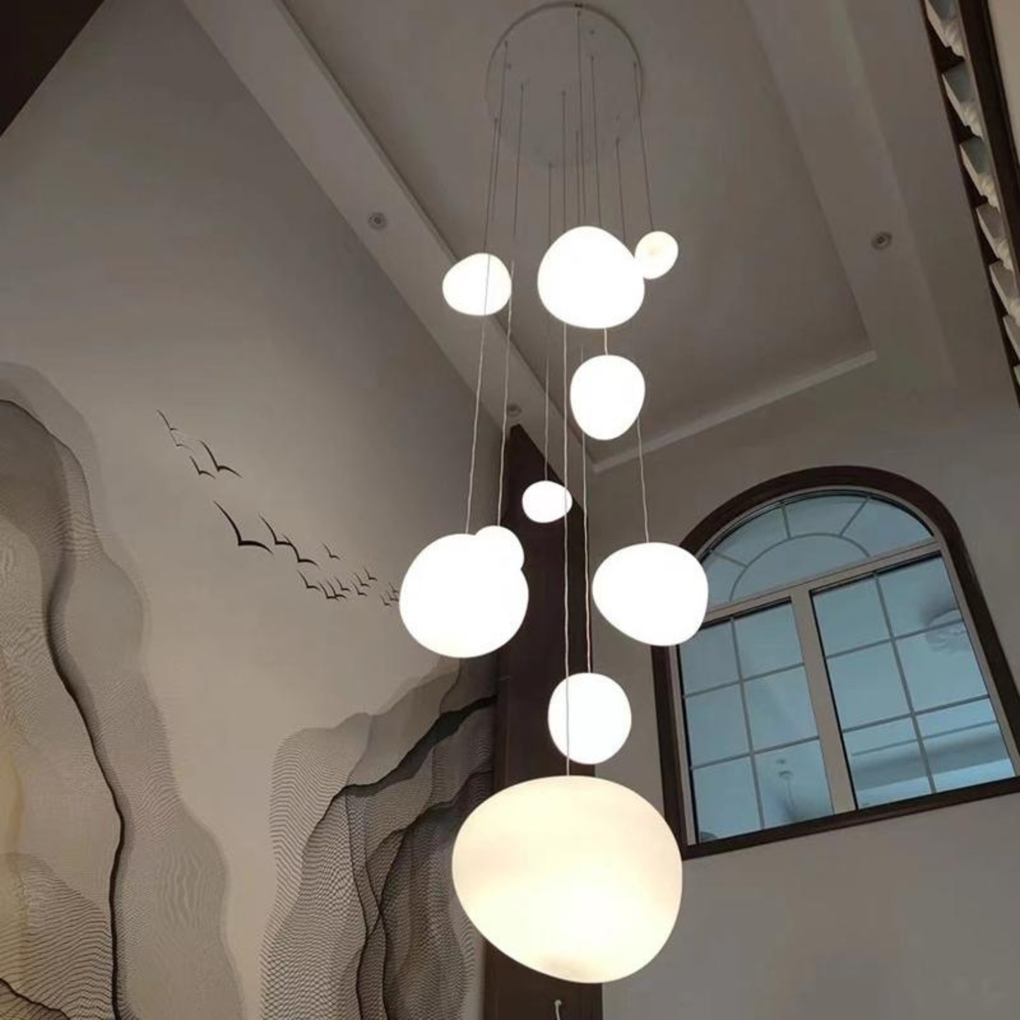 Suspension galet scandinave moderne