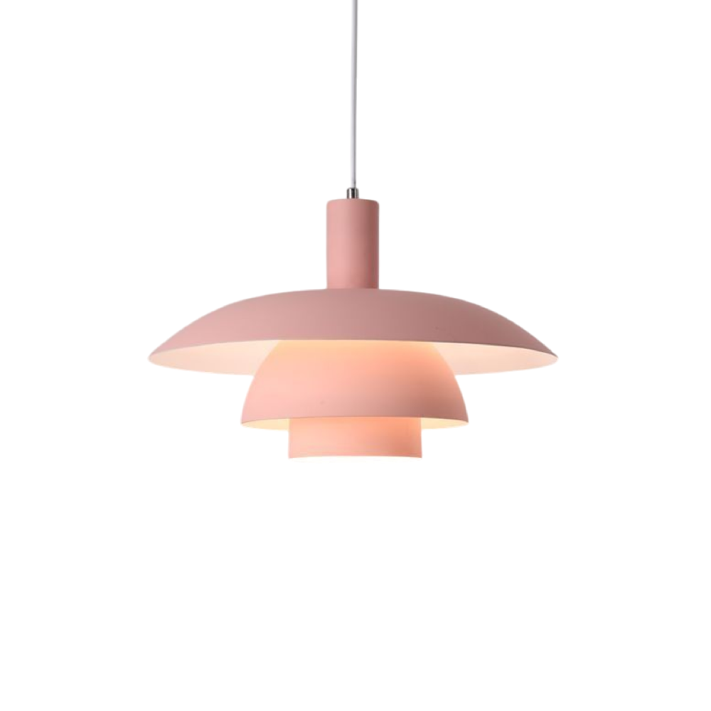 Multi Layer Hanging Lamp with Glare Free LED - Scandinavian Design