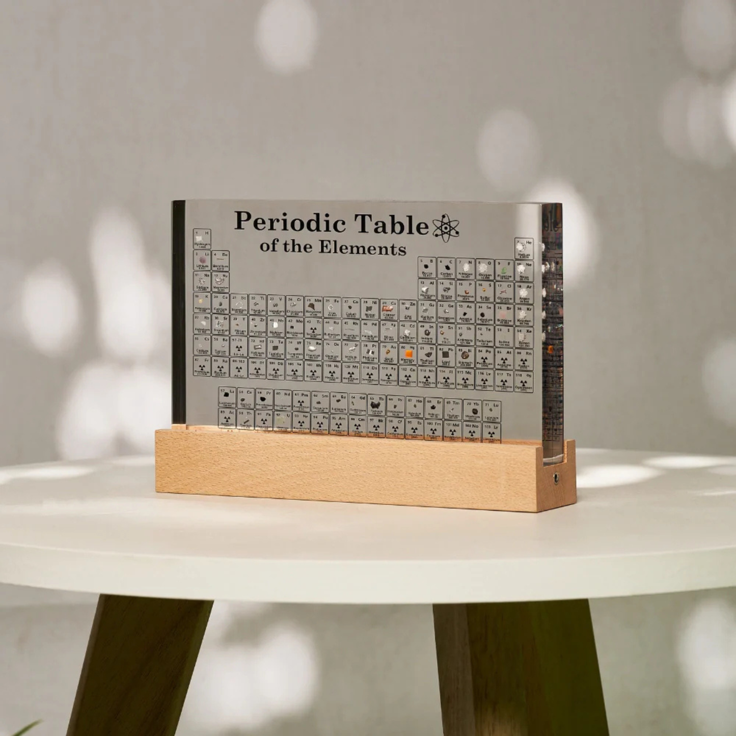 Periodic Table Display - Real Elements