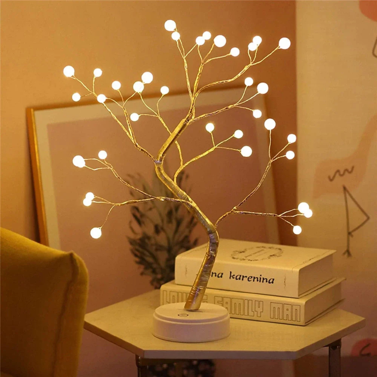 Fairy Light Sparkly Tree Decorative Lamp