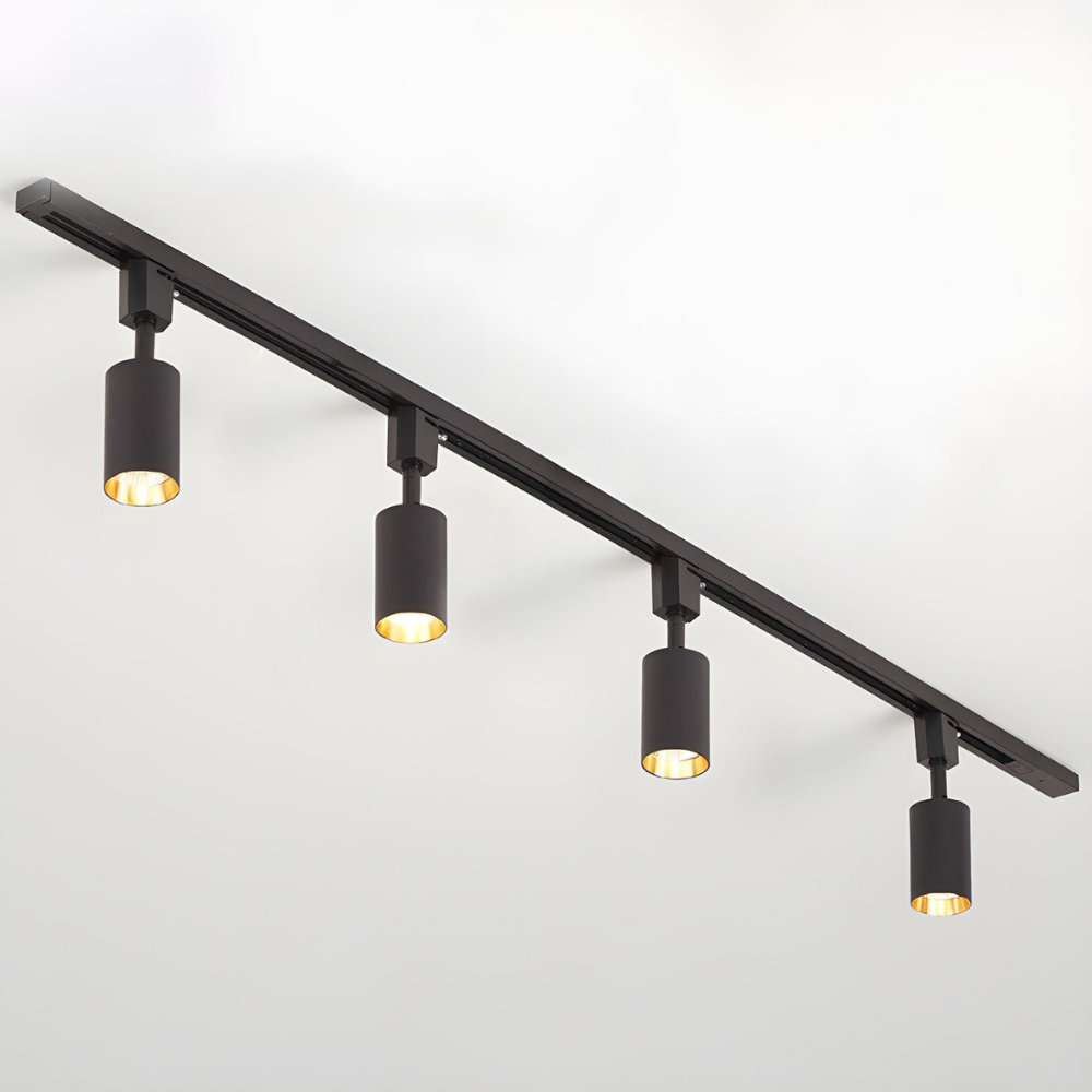 LED Track Lighting with Integrated LED and Adjustable Rail - Architectural Style
