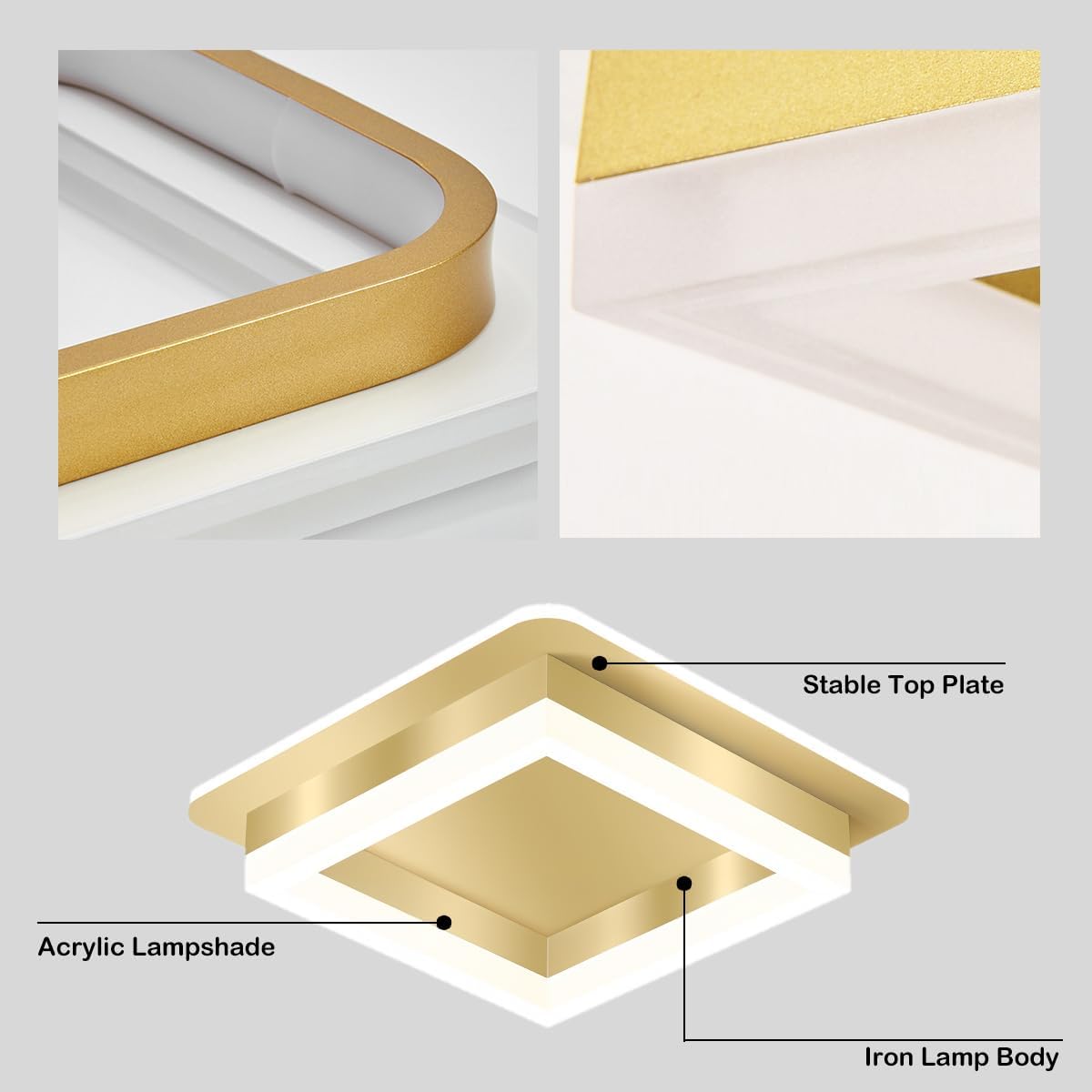 Bezel LED Flush Mount