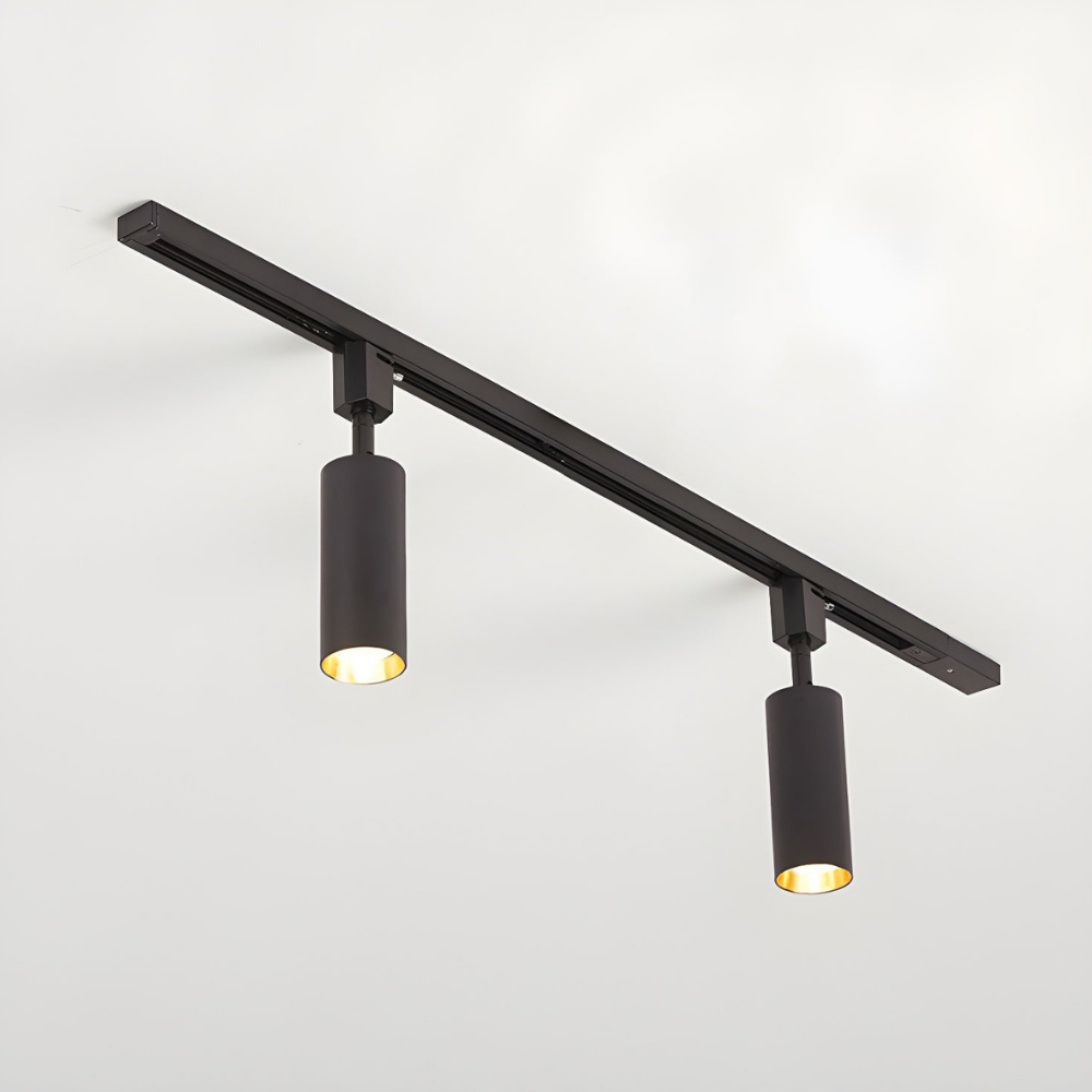 LED Track Lighting with Integrated LED and Adjustable Rail - Architectural Style