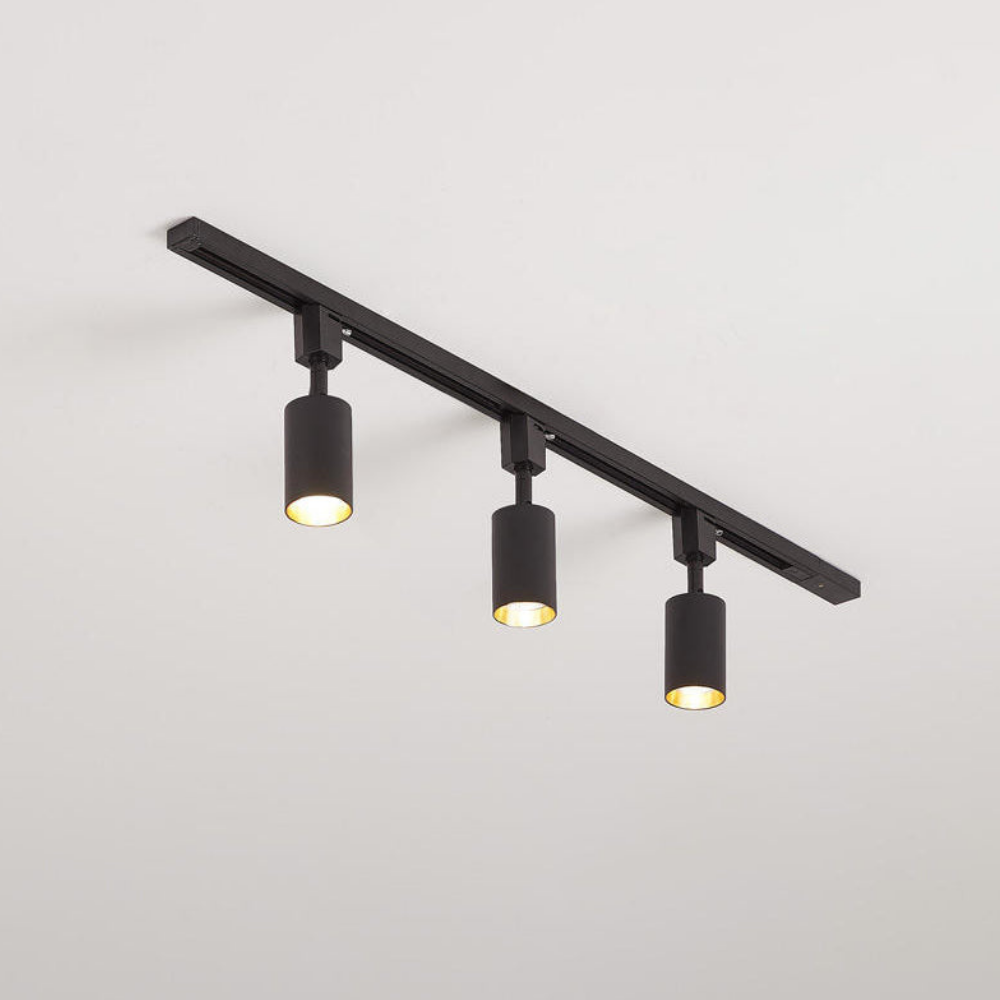 LED Track Lighting with Integrated LED and Adjustable Rail - Architectural Style