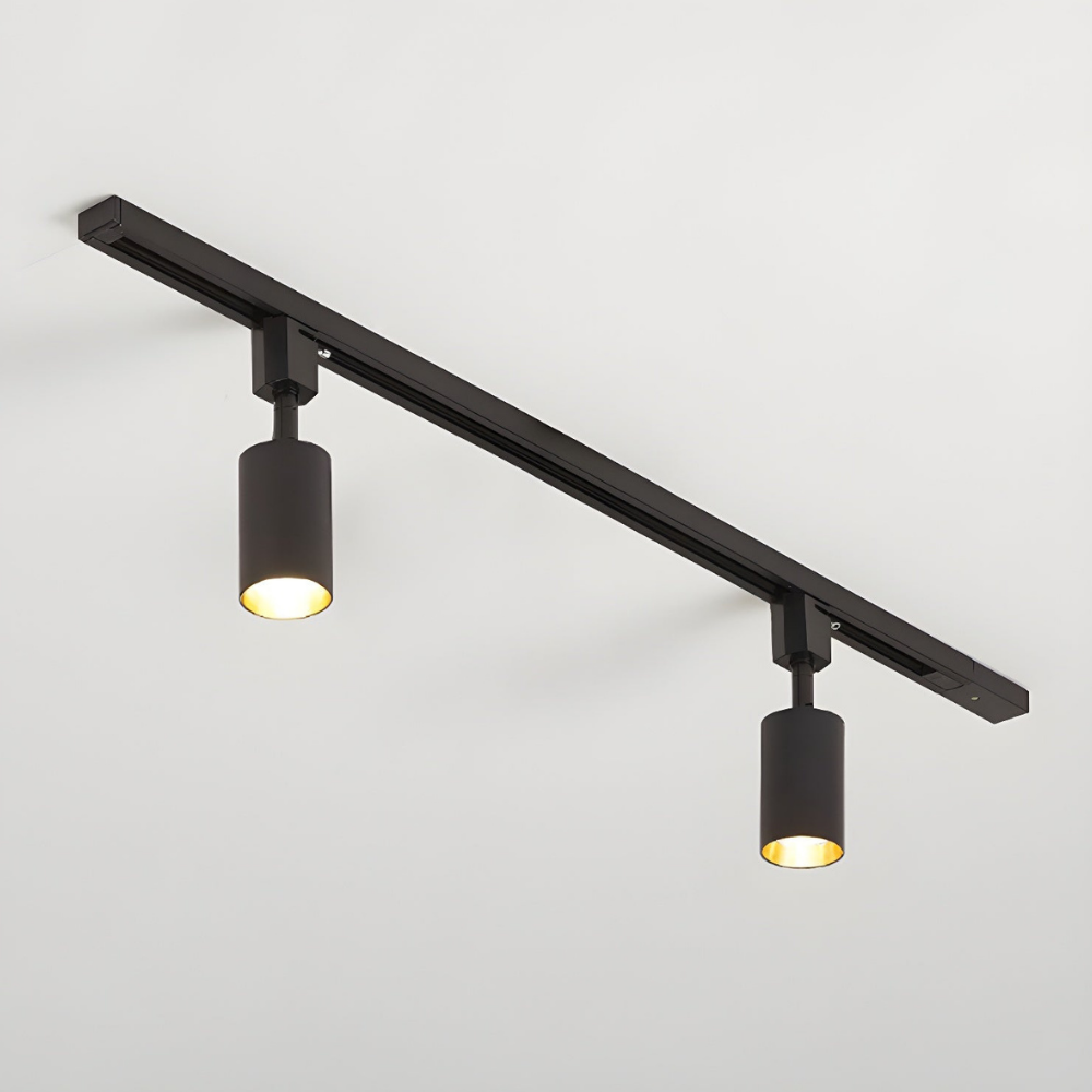 LED Track Lighting with Integrated LED and Adjustable Rail - Architectural Style