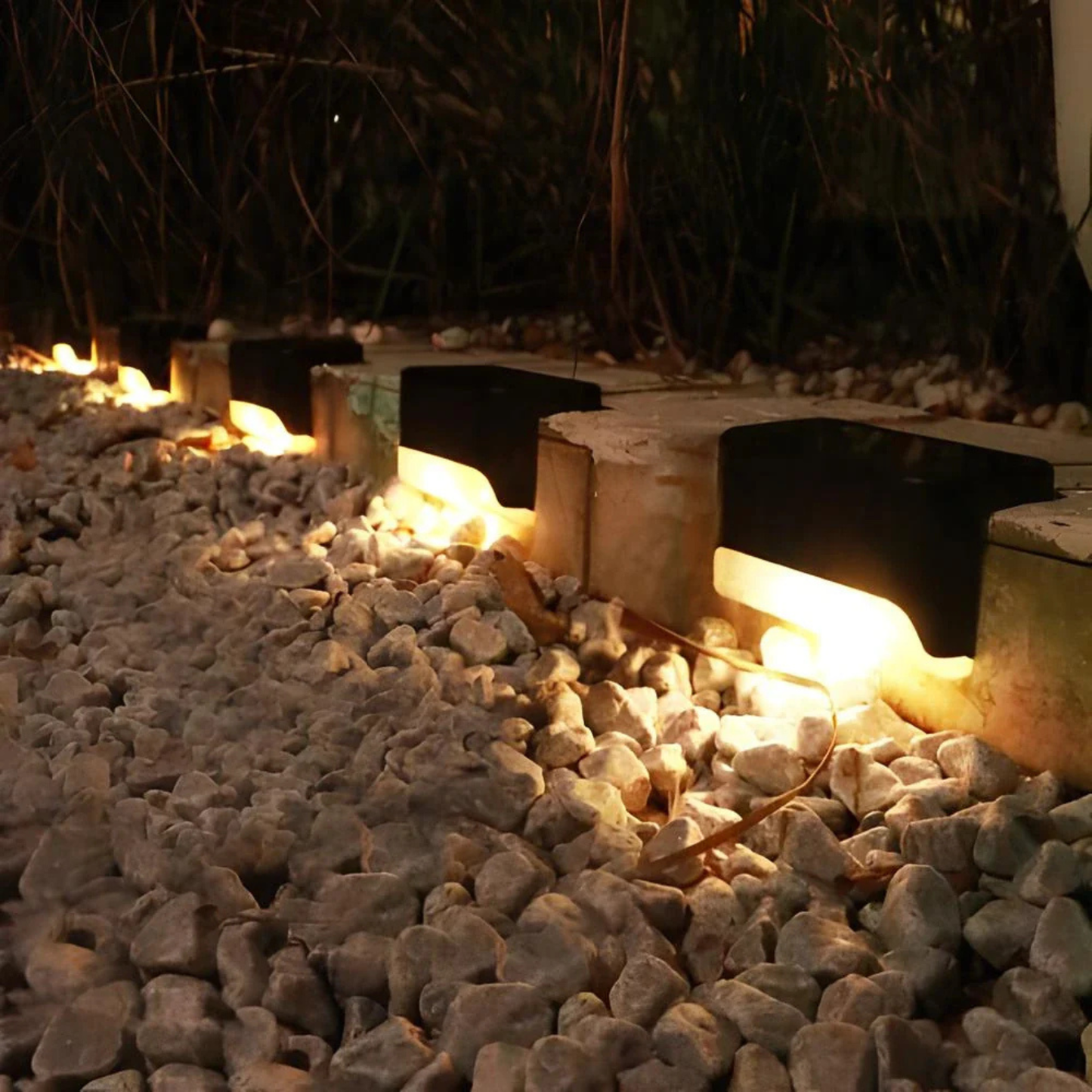 Solar Wedge Outdoor Step Lights