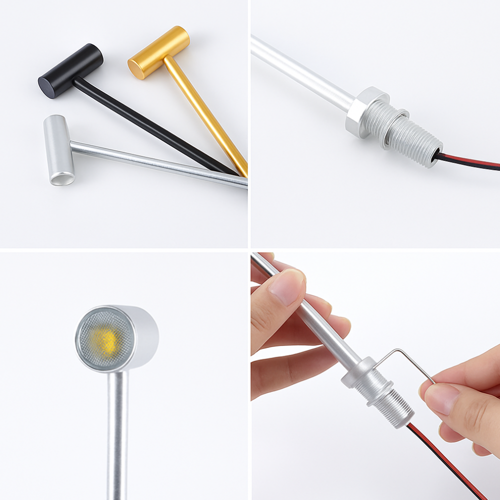 LED Undercabinet Lights for Jewellery Display Cabinets and Shelves - Gallery Design