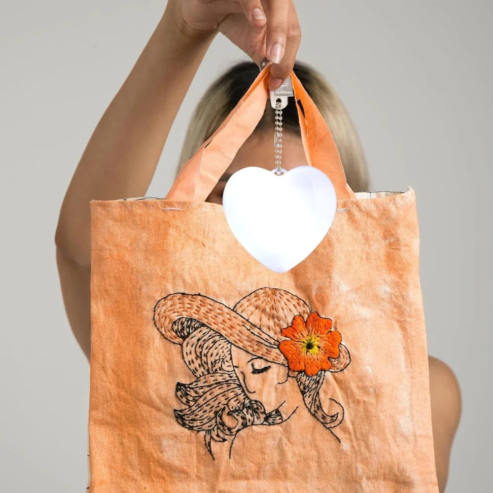 Porte-clés lumineux à LED pour sac - Lampe de poche portable et repère nocturne