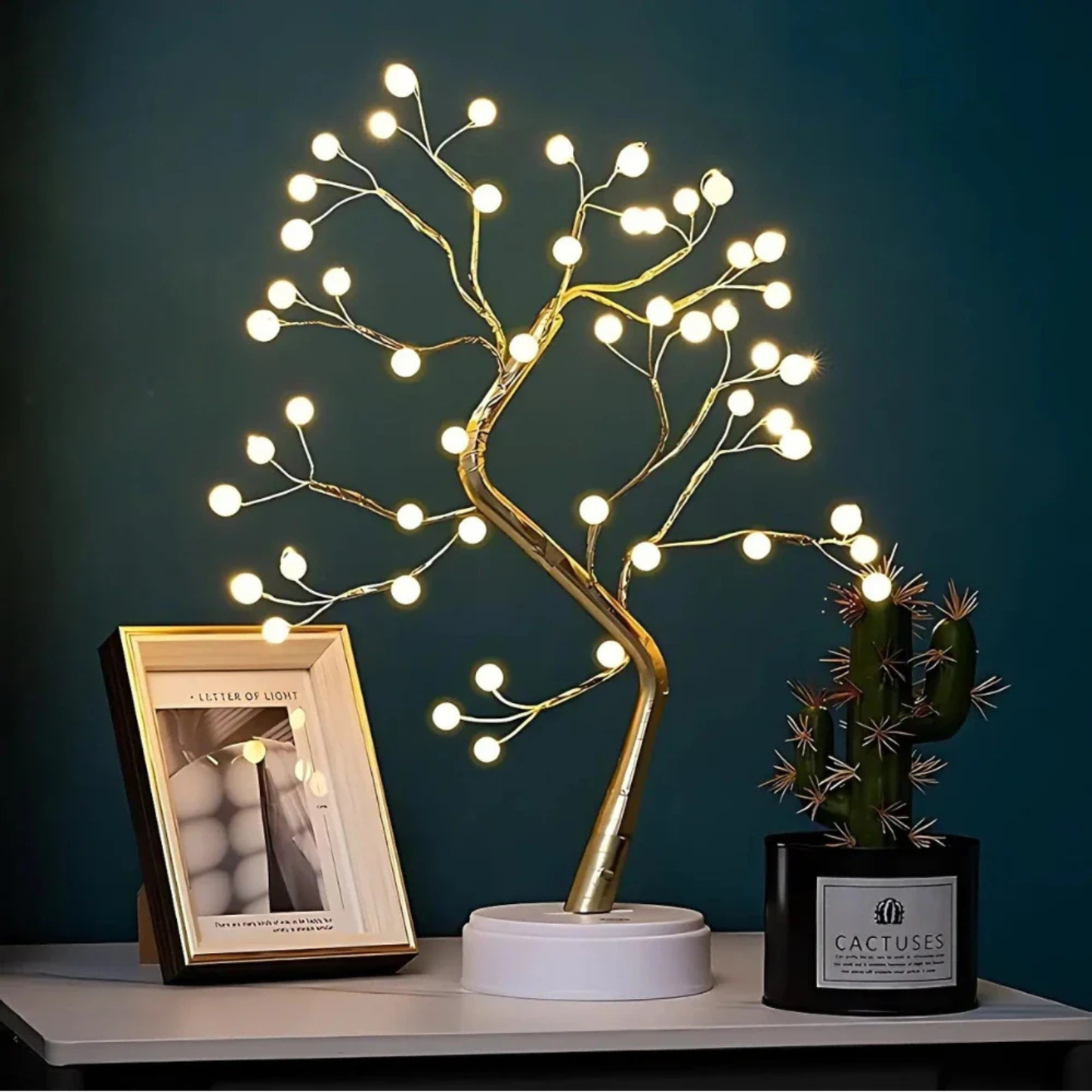 Fairy Light Sparkly Tree Decorative Lamp