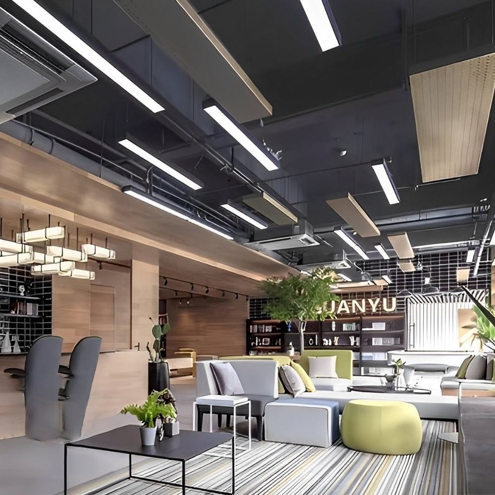 Garagenleuchten mit linearem Aluminiumgehäuse – Professionelles Industriedesign