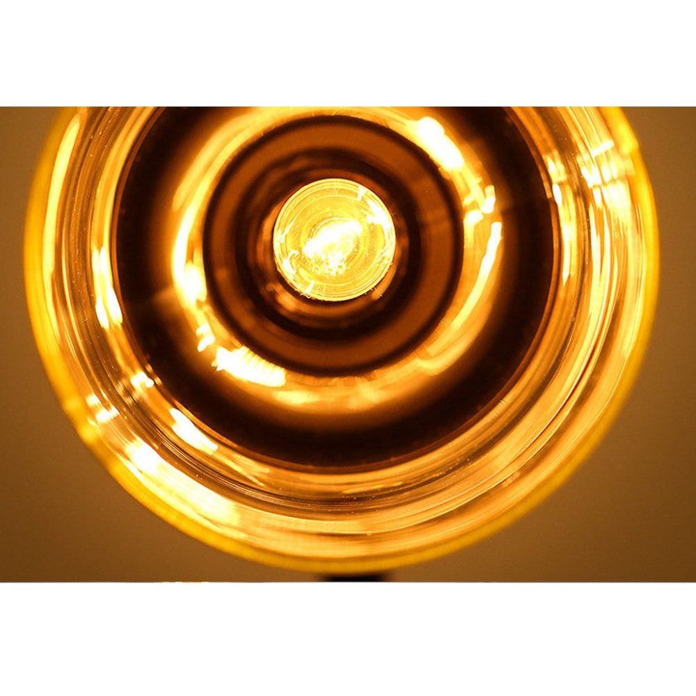 Modern Smoky & Clear Glass Pendant Light - Geometric Glass Pendant Lights