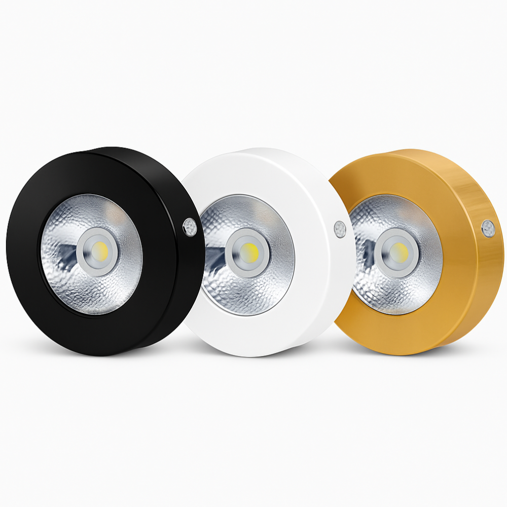 LED-Unterbauleuchten mit oberflächenmontiertem Aluminiumgehäuse – Mini-Strahler