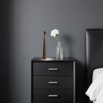 Modern Minimalist Nordic Cone Table Lamp - Tapered LED Desk Nightlight