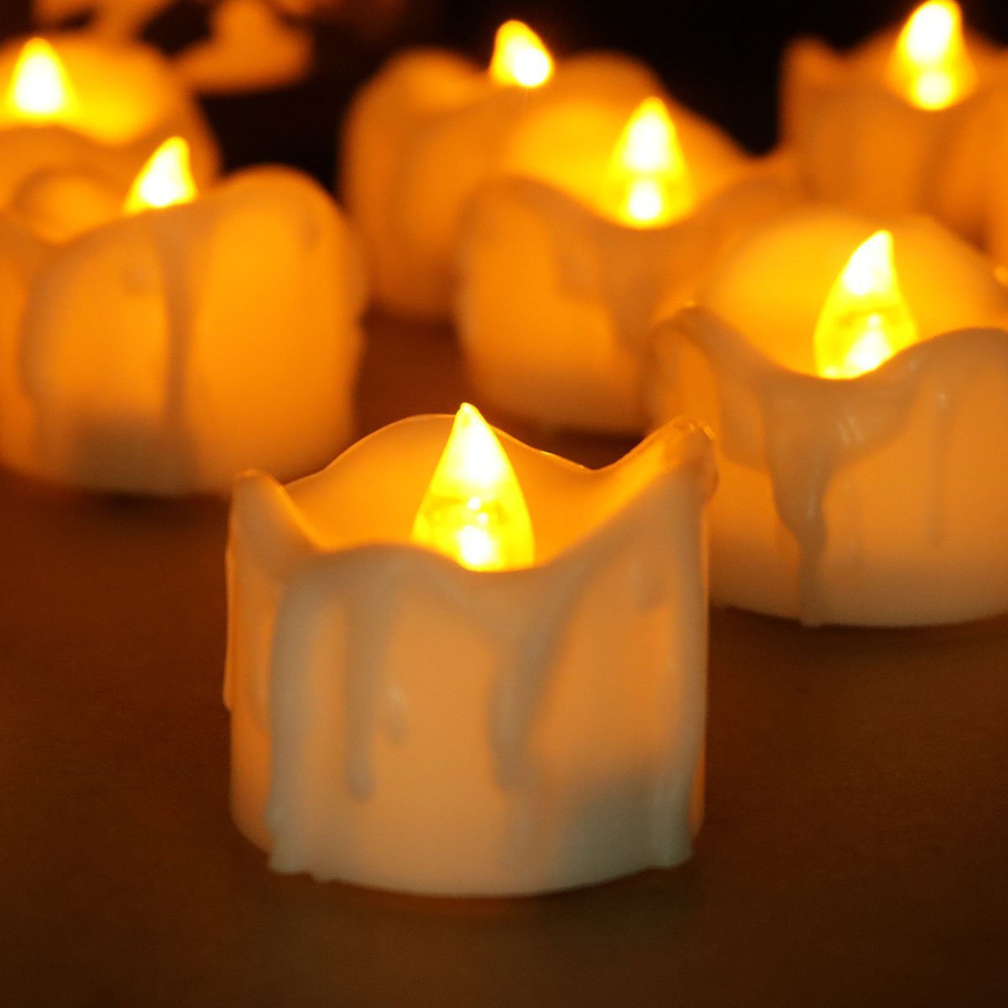 Flickering Flameless Candle Tea Lights