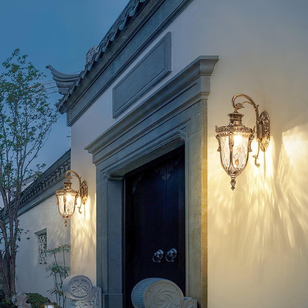 Entryway Light Fixtures for Patio Garage and Porch - Vintage European Design