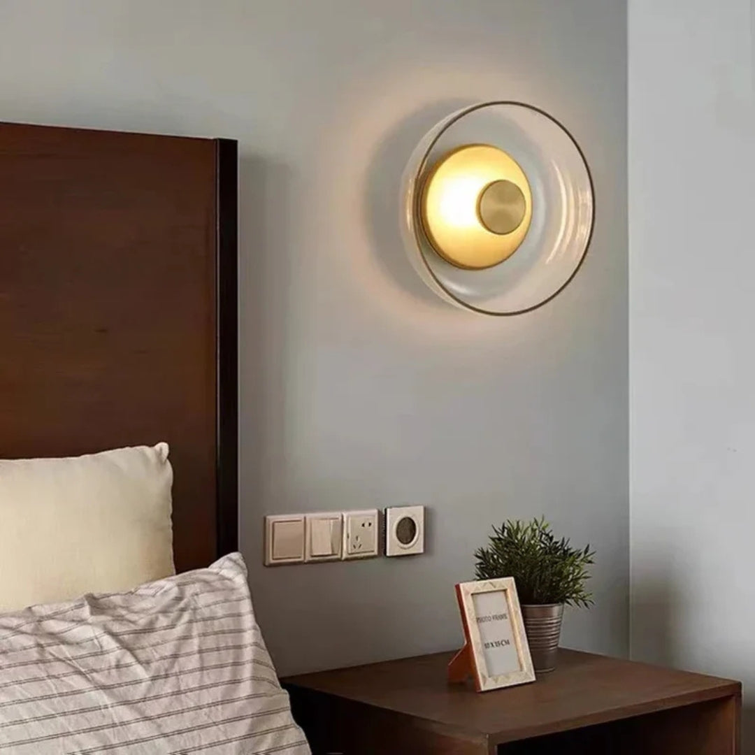 Halo-Leuchte für Decke oder Wand