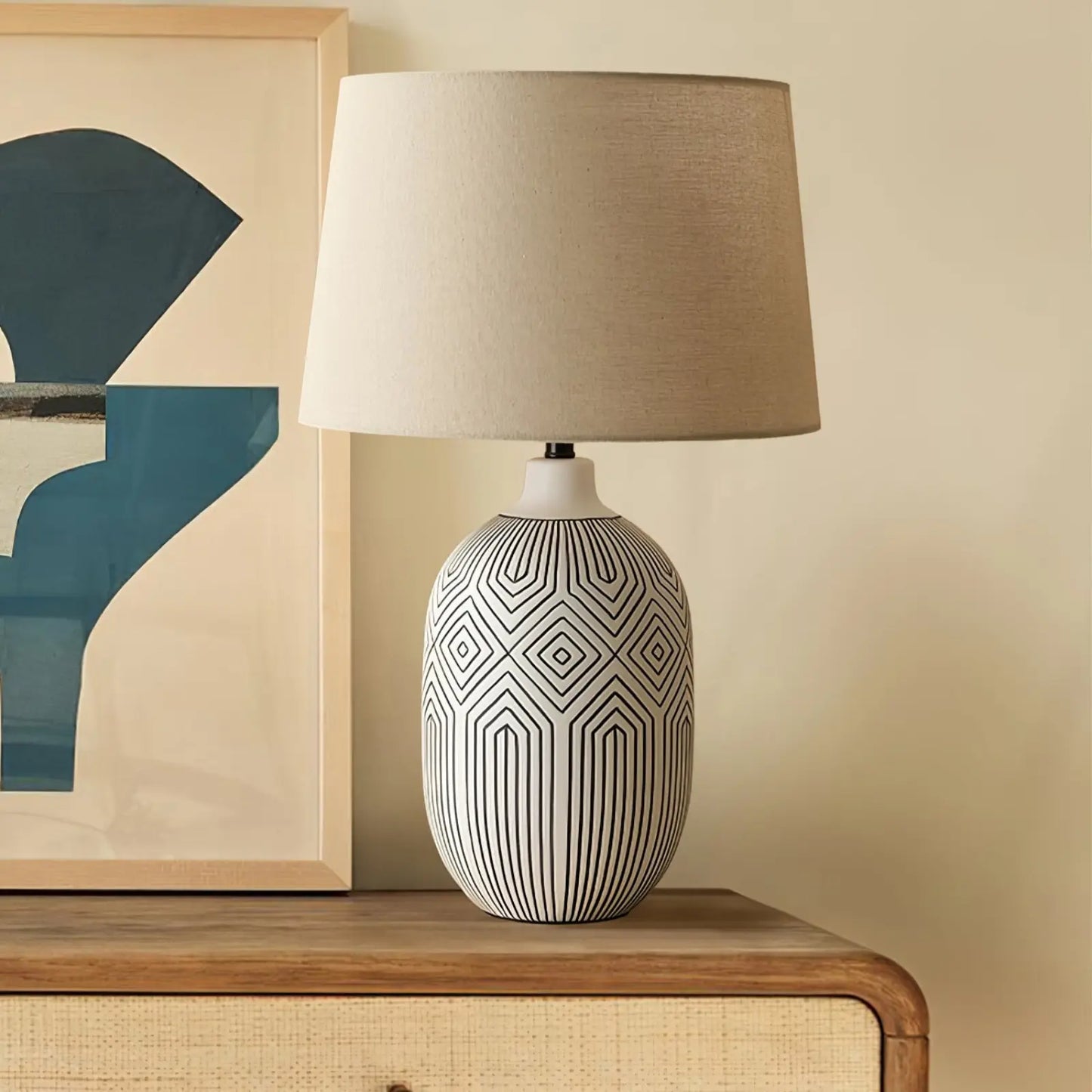Paradigm Ceramic Table Lamp