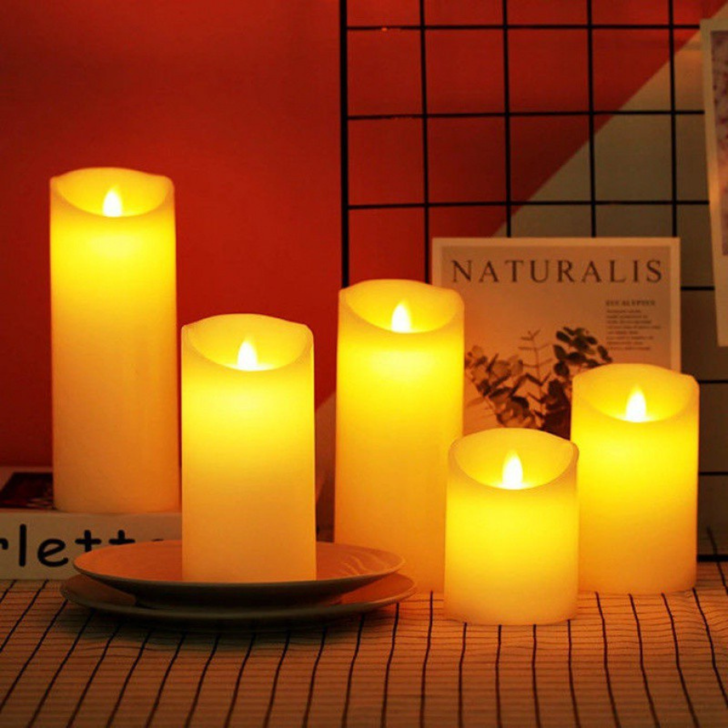 Flickering Flameless LED Decorative Candles