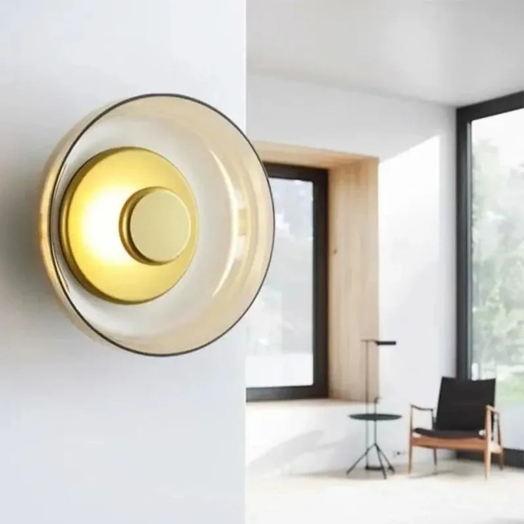 Halo-Leuchte für Decke oder Wand