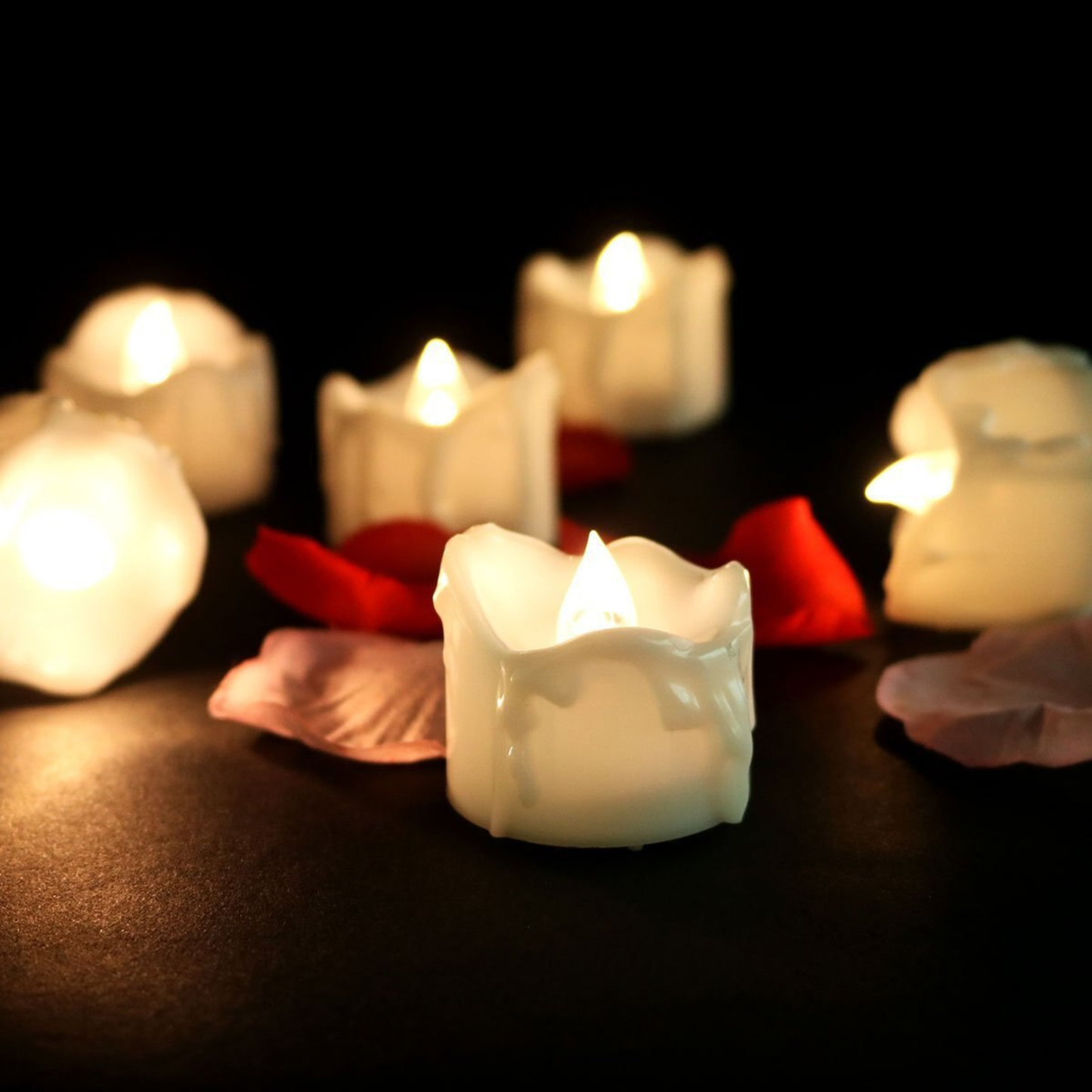 Flickering Flameless Candle Tea Lights