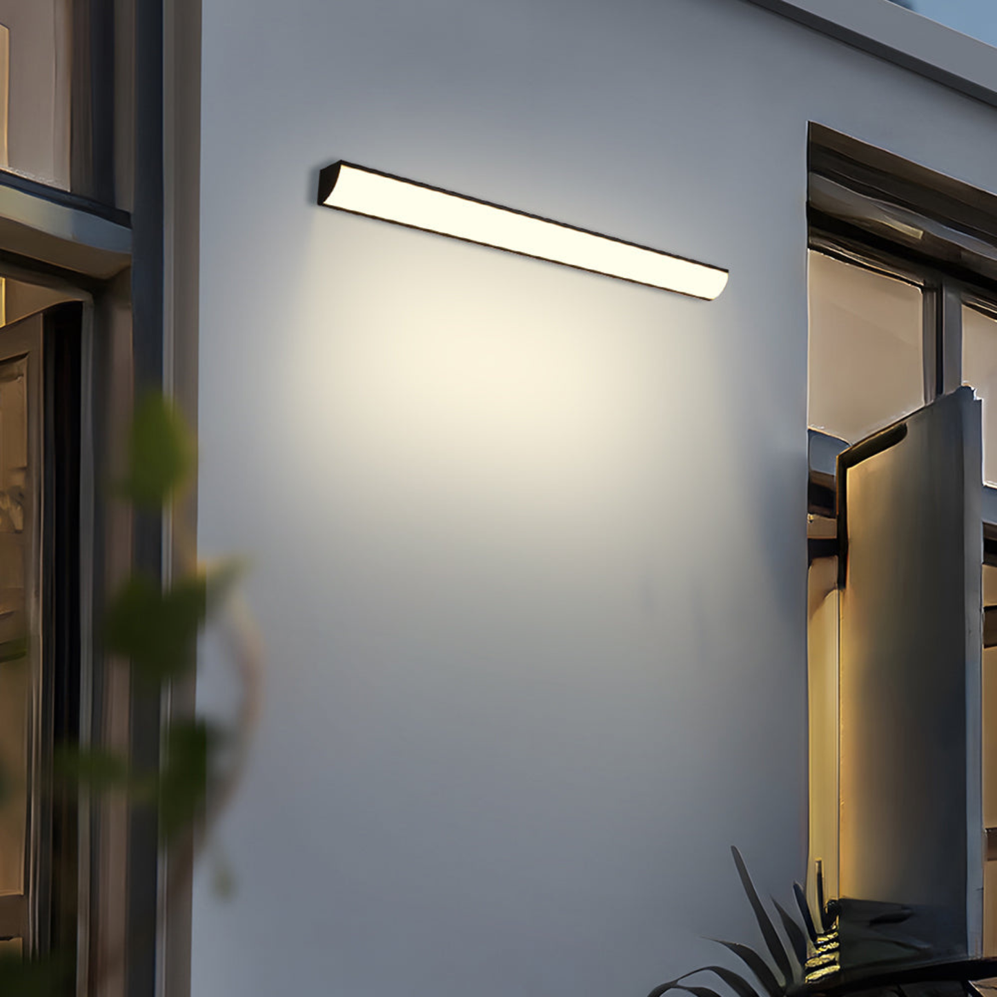 Modern Linear Beam Outdoor LED Wall Light