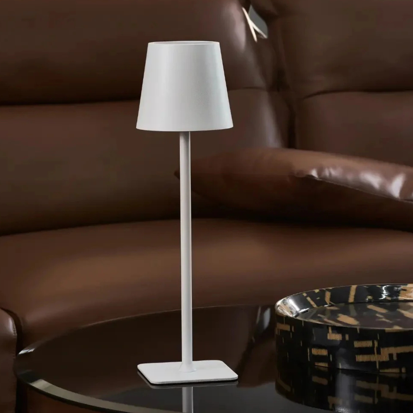 Lampe de table à intensité variable - Lumière tactile sans fil moderne scandinave