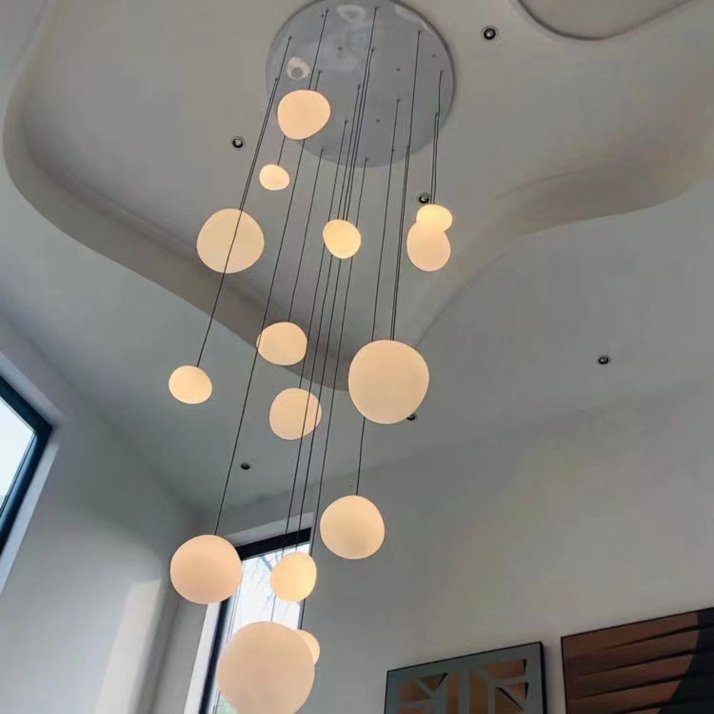 Suspension galet scandinave moderne