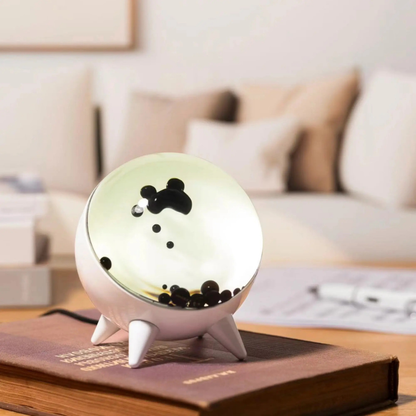USB Rechargeable Ferrofluid Speaker - Bluetooth Rhythmic Music Display