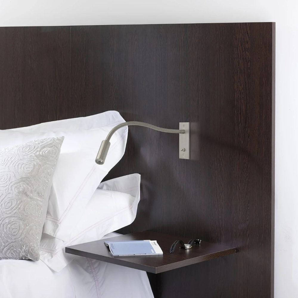 Modern Flexible Gooseneck Wall Light - Minimalist Adjustable Reading Sconce