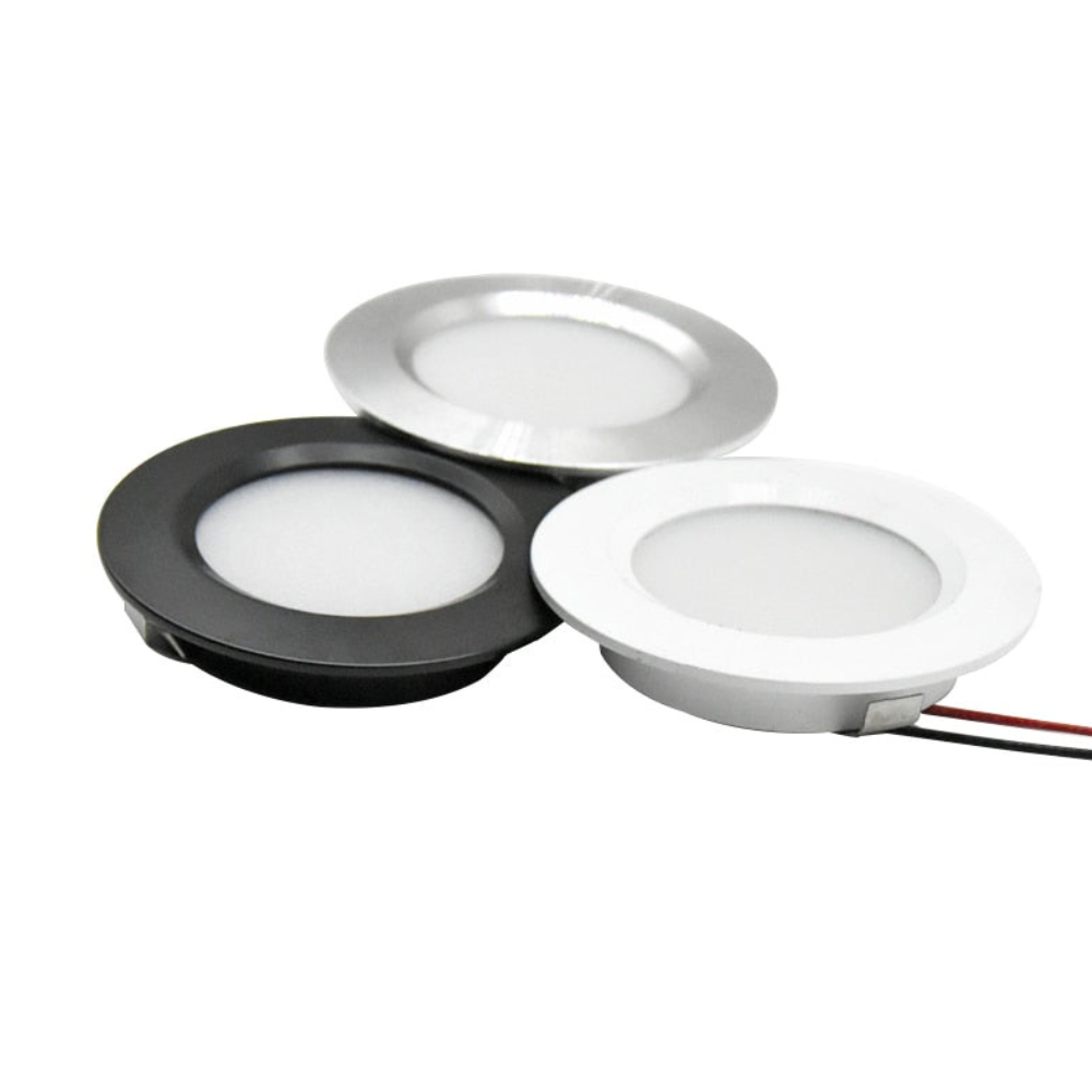 LED Downlights for Kitchen Cabinets and Closets - Low Profile Design