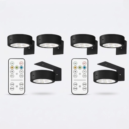 Rechargeable Magnetic Picture Light with Remote - Tool-Free Gallery Spotlight