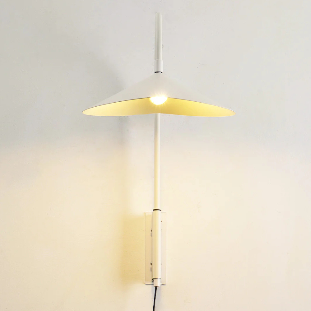 Wall Lamp with 180 Degree Rotation - Minimalist Mid Century Black