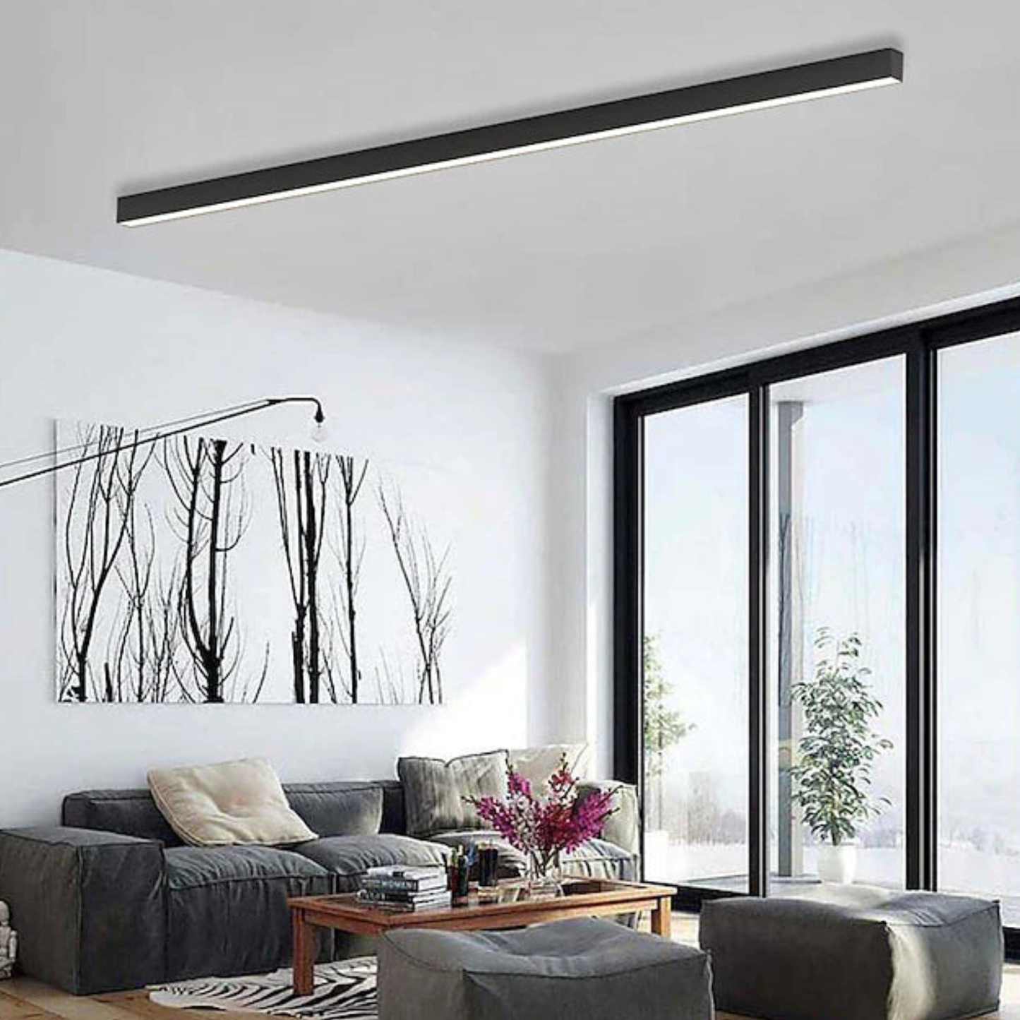 Modern Long Ceiling LED Strip Light Bar