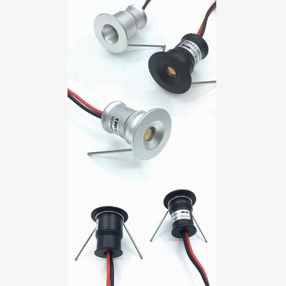 LED Downlights for Cabinets & Stairs – Focused Beam Accent Lighting Pack of 10