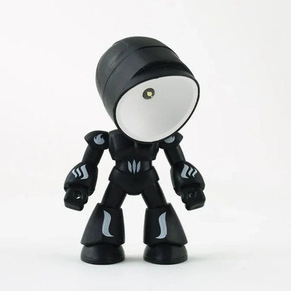 Modern Robot-Inspired Mini LED Lamp - Playful Character Accent Nightlight
