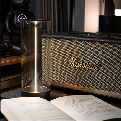 Modern Cylinder LED Lamp - Cordless Magnetic Rechargeable Accent Light