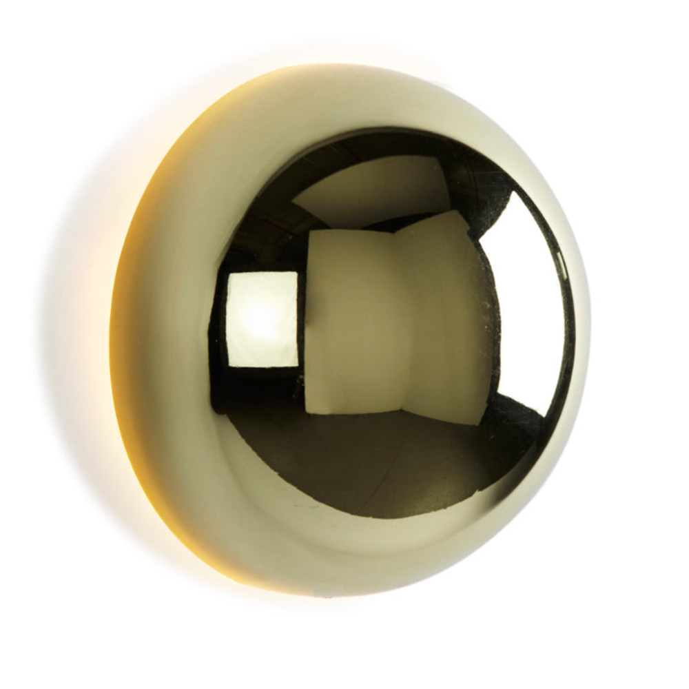 Eclipse Wall Sconce with Halo Backlit Effect - Bauhaus Modern Style