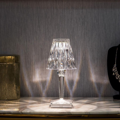 Rechargeable Cordless Crystal LED Lamp