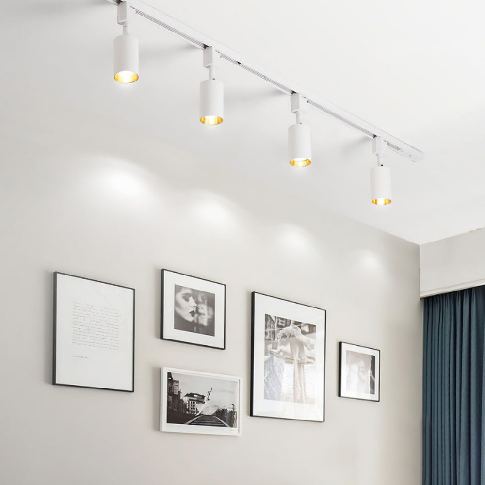 LED Track Lighting with Integrated LED and Adjustable Rail - Architectural Style