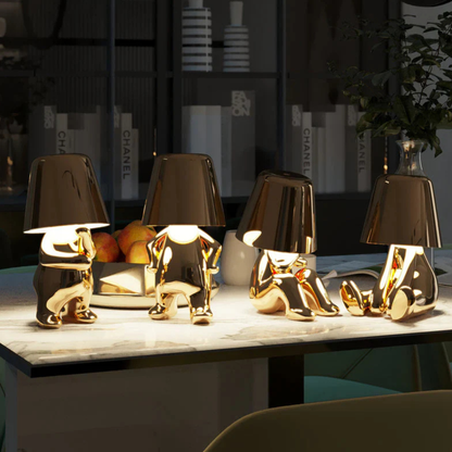 Touch-Control Table Lamp Figurine
