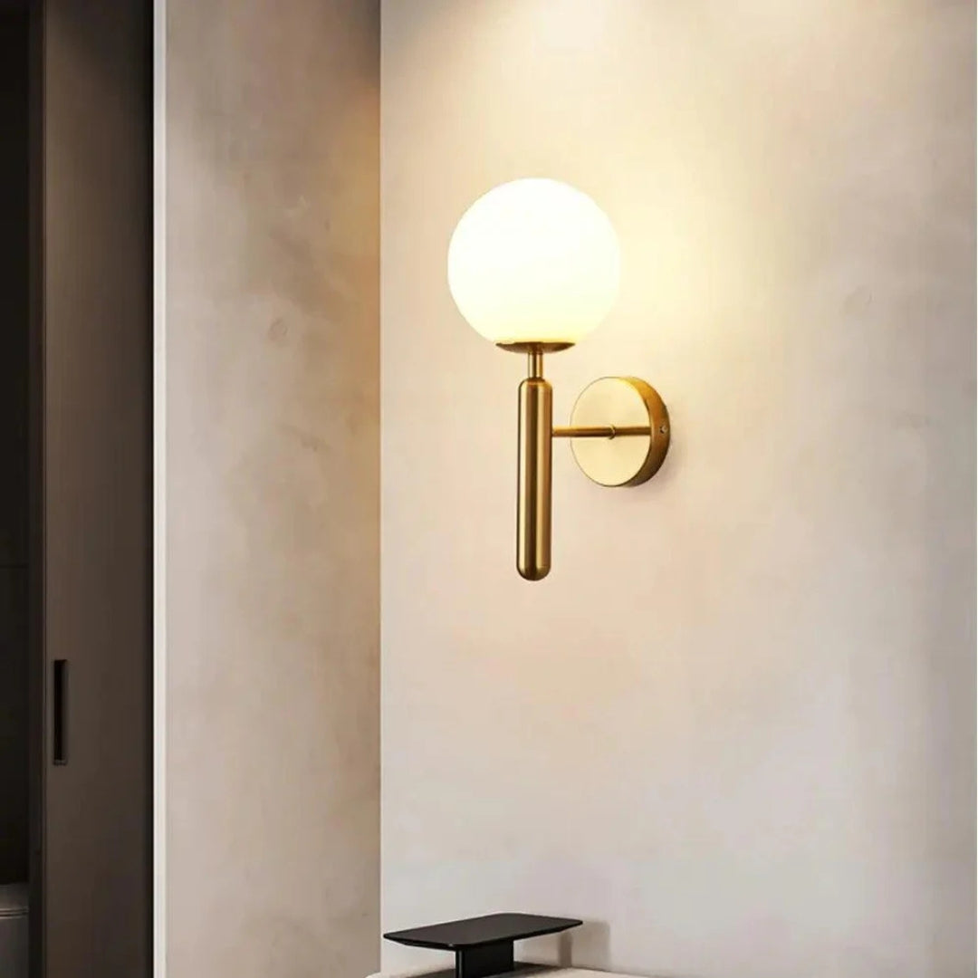 Pilar Globe Sconce